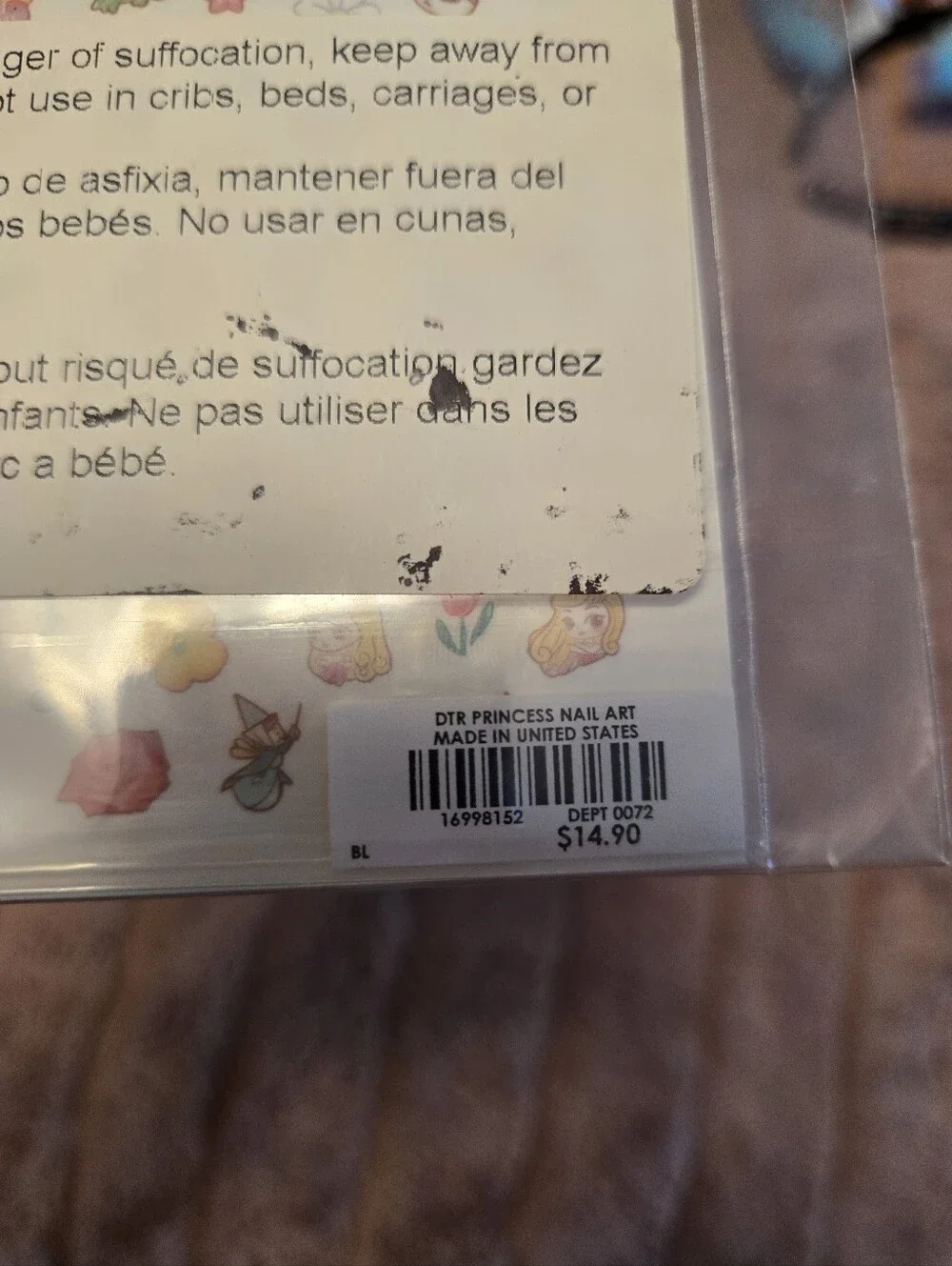 Disney Princess Nail Art Stickers